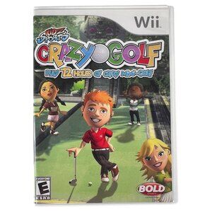 Nintendo Wii Kidz Sports Crazy Golf Video Game With Manual &‎ Case Complete